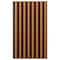 Ekena Millwork AcoustixPro Noise Cancelling Half Round Small Slat Wall Panel SWA0625X0500HREA - alternate 1